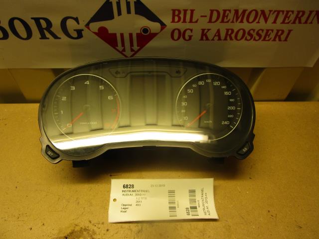 Instrumentpanel til Audi A1 2010-2014 (Type I, Fase 1)