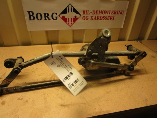 Viskermotor frontrute komplett m/overføring til Škoda Yeti, 2009-2013 (Fase 1)