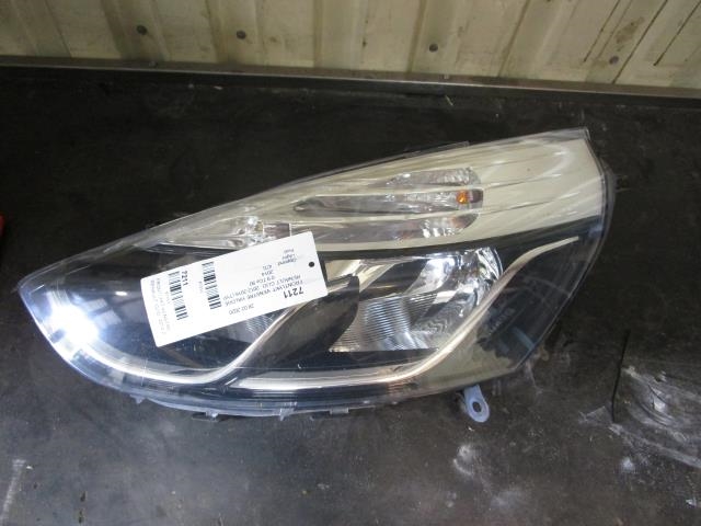 Frontlykt venstre halogen til Renault Clio, 2012-2016 (Type IV, Fase 1)  