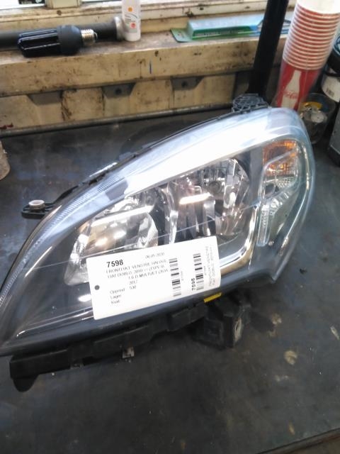 Frontlykt venstre halogen til Fiat Doblo, 2010-->> (Type II)
