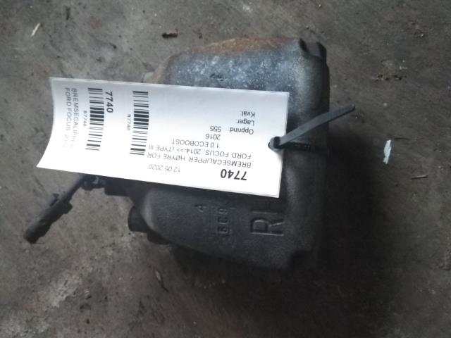 Bremsecaliper høyre foran til Ford Focus, 2014-2018 (Type III, Fase 2)  