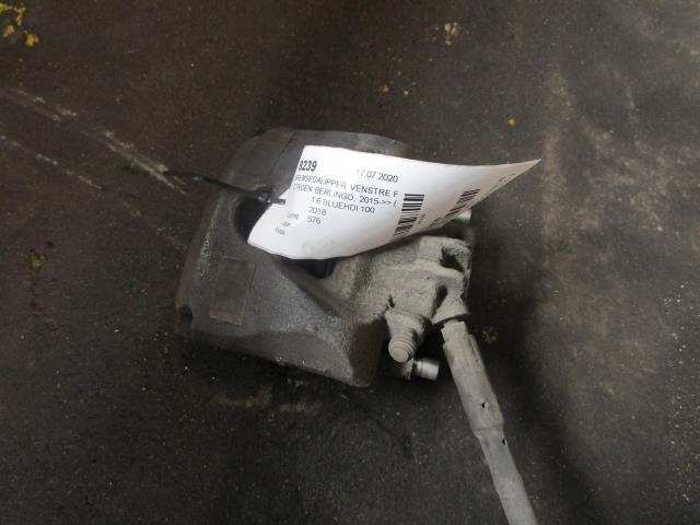 Bremsecaliper venstre foran til Citroën Berlingo, 2015-2019 (Type II, Fase 2)  