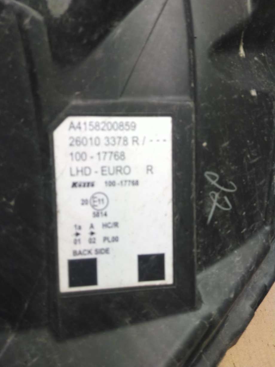 Frontlykt venstre halogen til Mercedes Citan 2012-2021 (W415) (W415) 