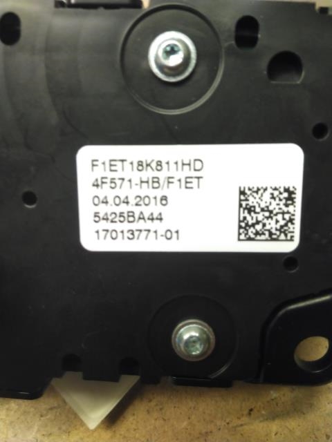 Bilstereo betjeningspanel til Ford Focus 2014-2018 (Type III, Fase 2)  (F1ET-18K811-HD|)