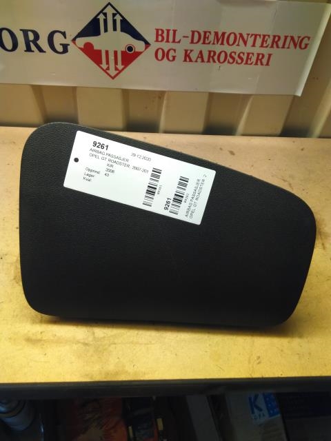 Airbag passasjer til Opel GT Roadster, 2007-2010  