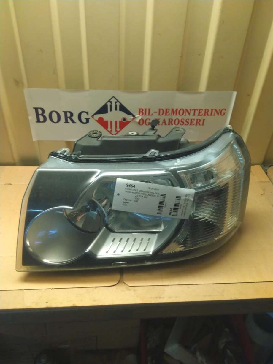 Frontlykt venstre halogen til Land Rover Freelander, 2007-2014 (Type II)  