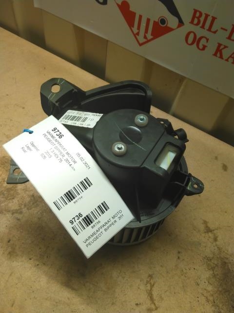 Varmeapparat motor til Peugeot Bipper, 2014-->>  