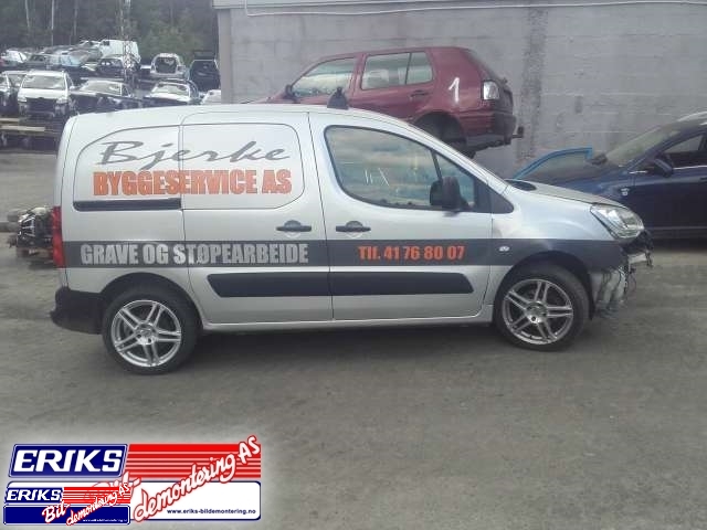 Citroën Berlingo 2008-2015 (Type II, Fase 1) , Motorkode: 9H06, Girkassekode: 