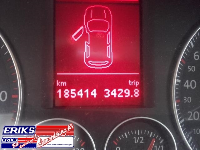 VW Touran 2007-2010 (Type I, Fase 2) , Motorkode: BXE, Girkassekode: JYK