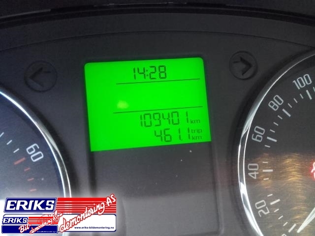Škoda Fabia 2010-2014 (Type II, Fase 2) , Motorkode: CGPA, Girkassekode: LNR
