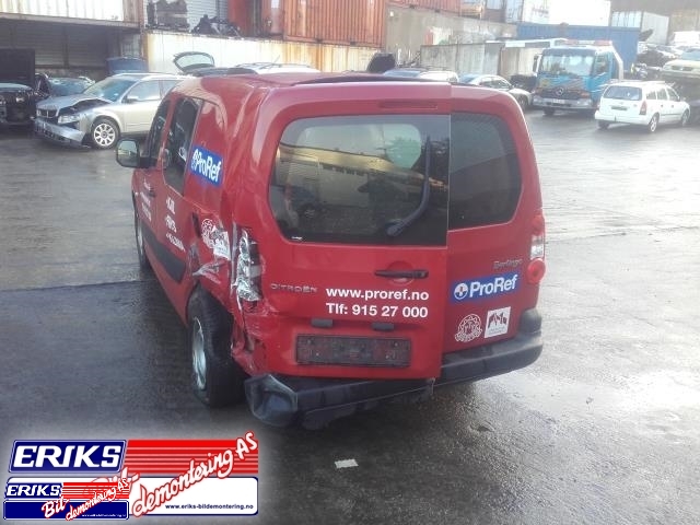Citroën Berlingo 2008-2015 (Type II, Fase 1) , Motorkode: 9HS, Girkassekode: DP33
