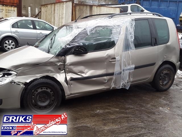 Škoda Roomster 2006-2010 (Fase 1) , Motorkode: BMS, Girkassekode: JDE