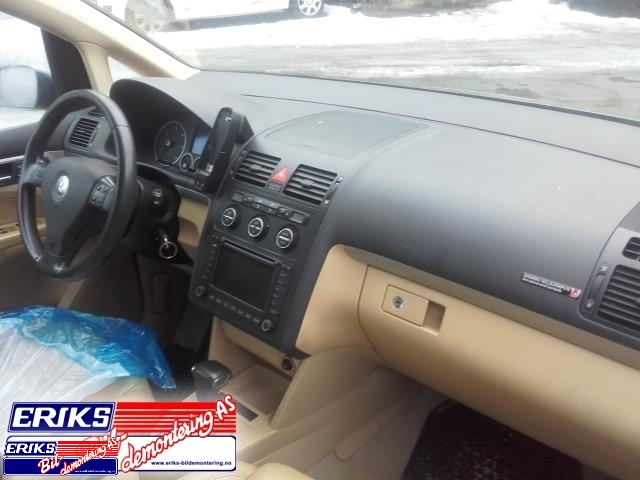 VW Touran 2003-2006 (Type I, Fase 1) , Motorkode: BKD, Girkassekode: HJP