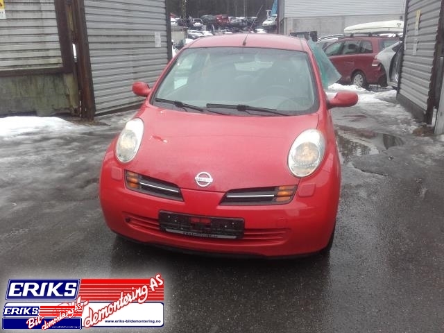Nissan Micra 2003-2010 (K12) (K12), Motorkode: CG10DE, Girkassekode: 