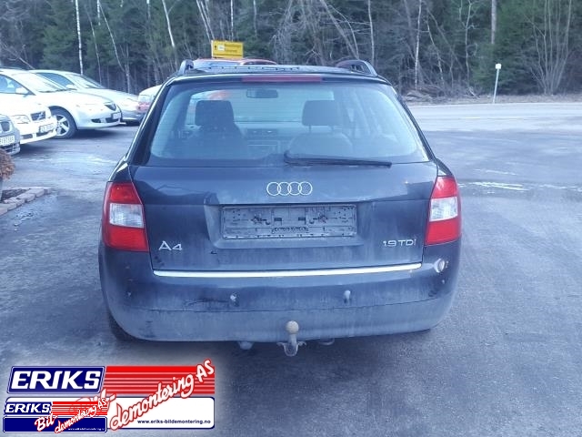 Audi A4 2001-2004 (Type II) (B6) (B6), Motorkode: AVF, Girkassekode: GBA