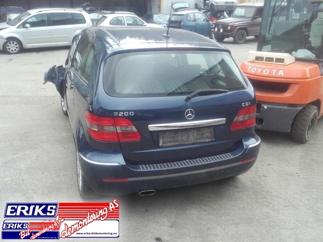Mercedes B-Klasse 2005-2008 (Fase 1) (W245) (W245), Motorkode: OM640.941, Girkassekode: 722800
