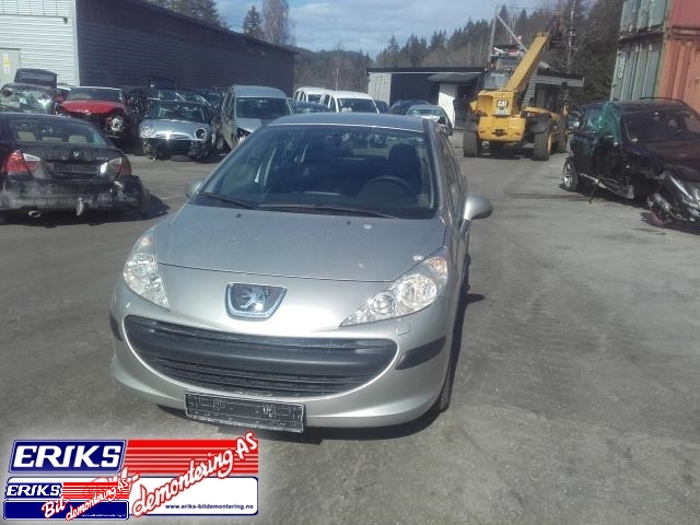 Peugeot 207 2006-2012 , Motorkode: KFU, Girkassekode: 2222 TQ