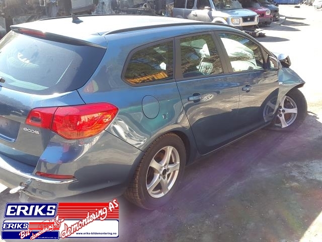 Opel Astra J 2010-2015 , Motorkode: A17DTJ, Girkassekode: MF3