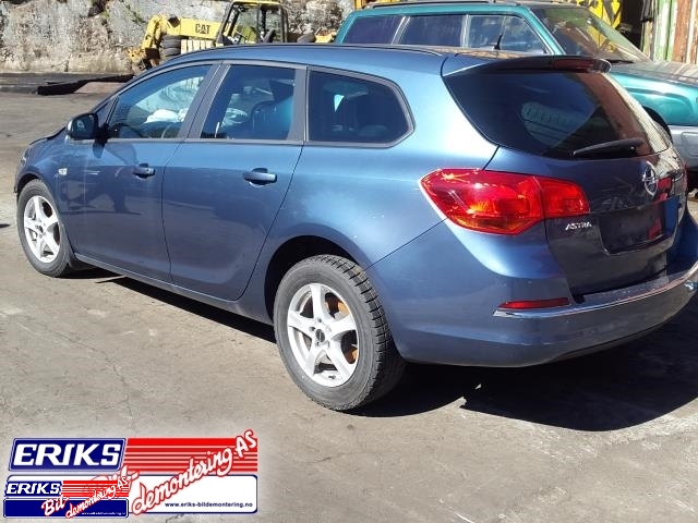 Opel Astra J 2010-2015 , Motorkode: A17DTJ, Girkassekode: MF3