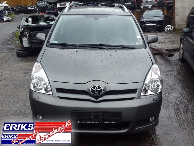 Toyota Verso 2004-2009 (Type II) , Motorkode: 1ZZ-FE, Girkassekode: 