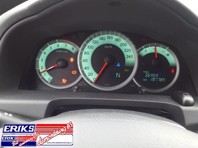 Toyota Verso 2004-2009 (Type II) , Motorkode: 1ZZ-FE, Girkassekode: 