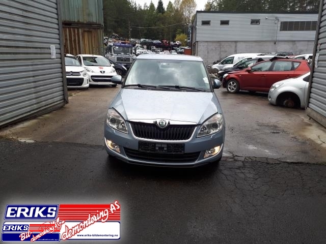 Škoda Fabia 2010-2014 (Type II, Fase 2) , Motorkode: CGPA, Girkassekode: LNR