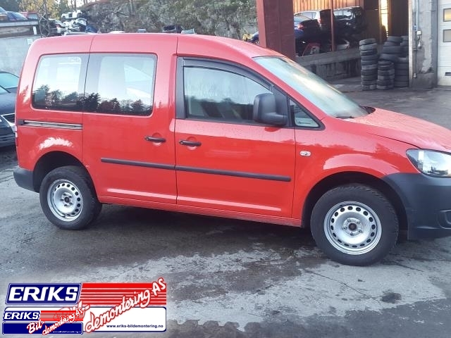 VW Caddy 2010-2015 (Type III, Fase 2) , Motorkode: CFHF, Girkassekode: NFQ