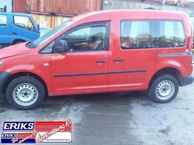 VW Caddy 2010-2015 (Type III, Fase 2) , Motorkode: CFHF, Girkassekode: NFQ