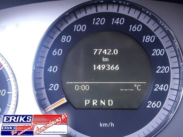 Mercedes C-Klasse 2007-2011 (Fase 1) (W204) (W204), Motorkode: OM646.811, Girkassekode: 722699 07 376189