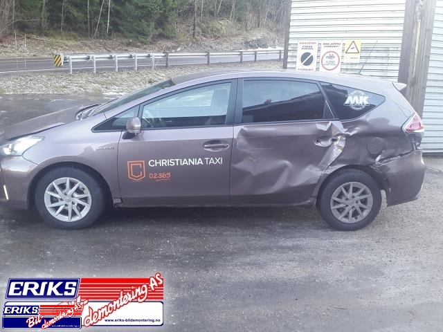 Toyota Prius +7 2012-2020 (Type III) (stasjonsvogn) (stasjonsvogn), Motorkode: 2ZR-FXE, Girkassekode: 