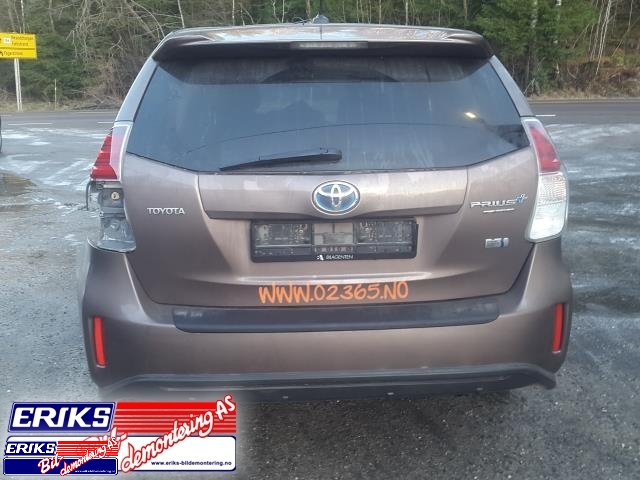 Toyota Prius +7 2012-2020 (Type III) (stasjonsvogn) (stasjonsvogn), Motorkode: 2ZR-FXE, Girkassekode: 