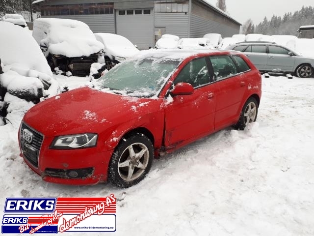 Audi A3 2009-2012 (Type II, Fase 2) , Motorkode: CAYC, Girkassekode: LUB