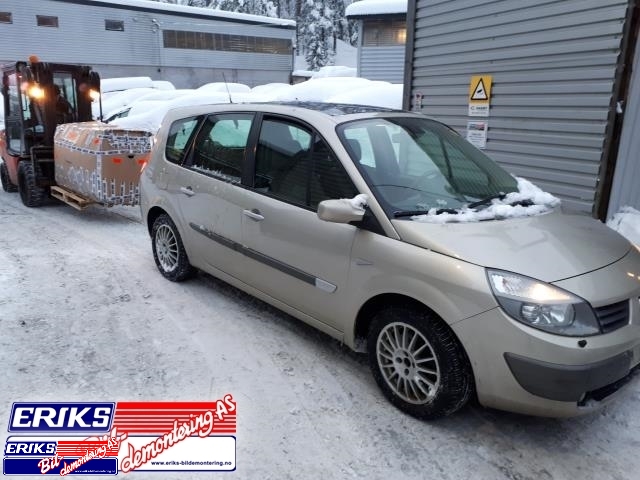 Renault Scenic 2003-2009 (Type II) , Motorkode: K9K P732, Girkassekode: S055246