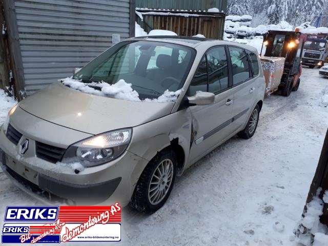 Renault Scenic 2003-2009 (Type II) , Motorkode: K9K P732, Girkassekode: S055246