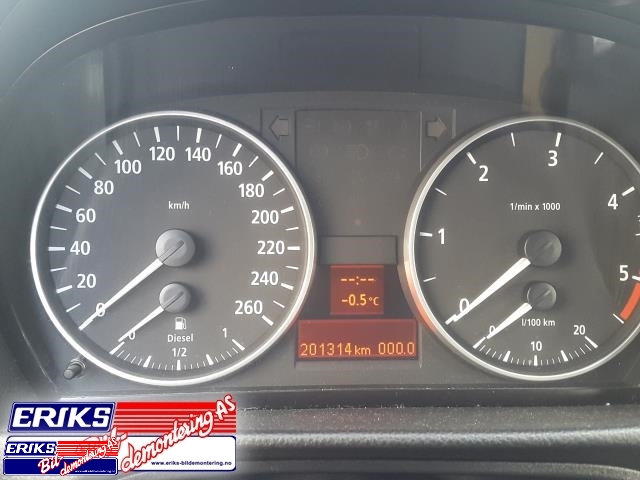 BMW 3-Serie 2005-2011 (E90/E91/E92/E93) (E90/E91/E92/E93), Motorkode: 204D4, Girkassekode: GA6HP19Z - QE