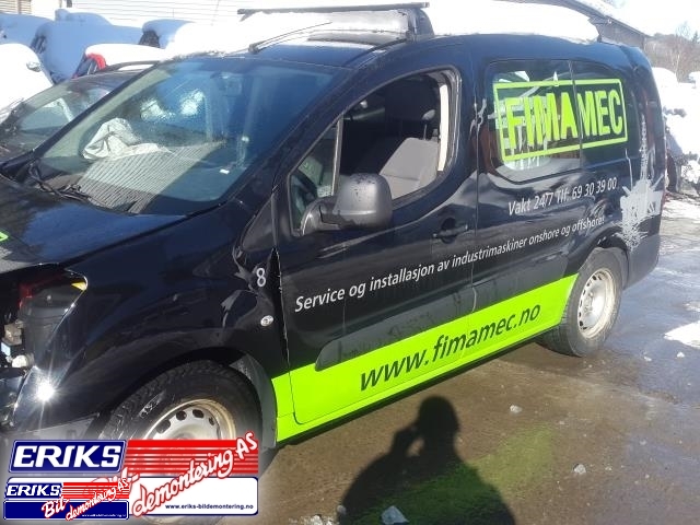 Citroën Berlingo 2008-2015 (Type II, Fase 1) , Motorkode: 9H06, Girkassekode: 3157751