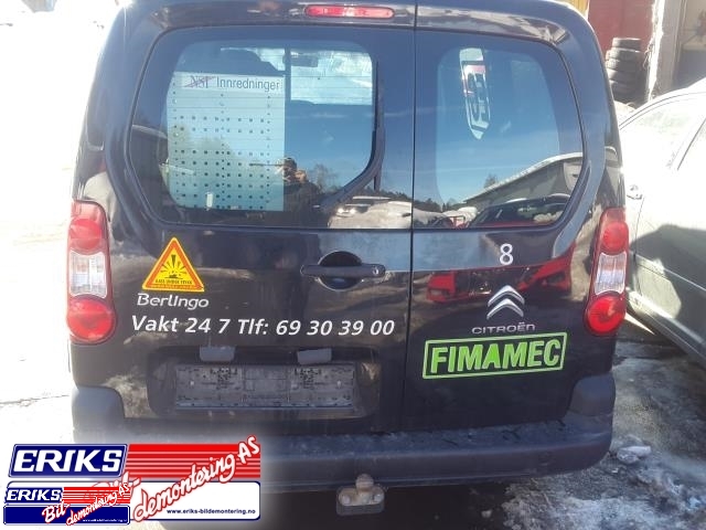 Citroën Berlingo 2008-2015 (Type II, Fase 1) , Motorkode: 9H06, Girkassekode: 3157751