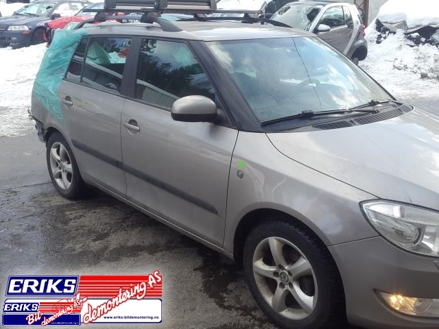Škoda Fabia 2010-2014 (Type II, Fase 2) , Motorkode: CFWA, Girkassekode: MZN