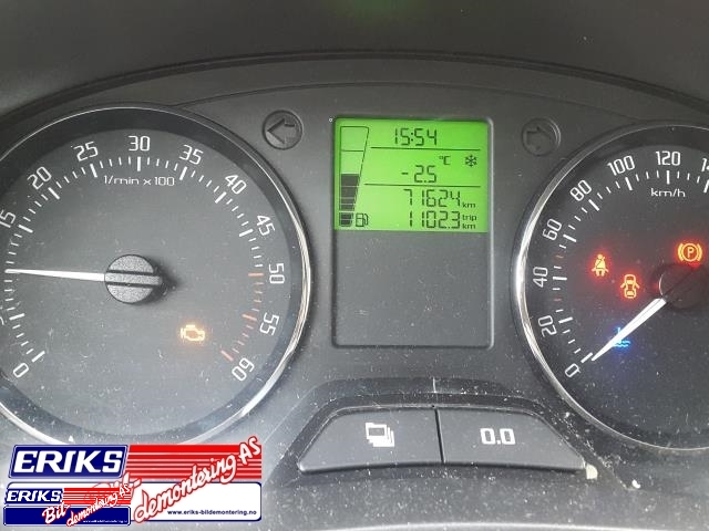 Škoda Fabia 2010-2014 (Type II, Fase 2) , Motorkode: CFWA, Girkassekode: MZN