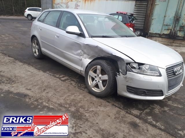 Audi A3 2009-2012 (Type II, Fase 2) , Motorkode: CAXC, Girkassekode: KRG