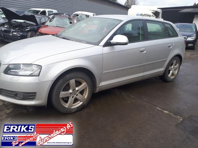 Audi A3 2009-2012 (Type II, Fase 2) , Motorkode: CAXC, Girkassekode: KRG