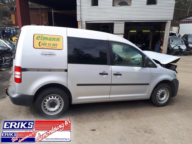 VW Caddy 2010-2015 (Type III, Fase 2) , Motorkode: CAYD, Girkassekode: NUD