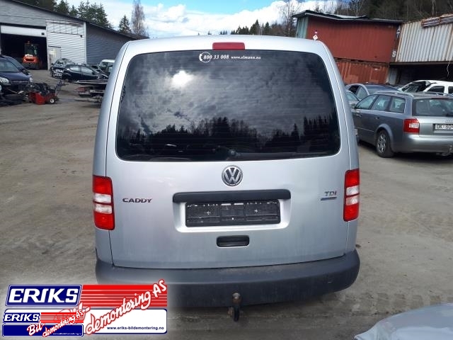 VW Caddy 2010-2015 (Type III, Fase 2) , Motorkode: CAYD, Girkassekode: NUD