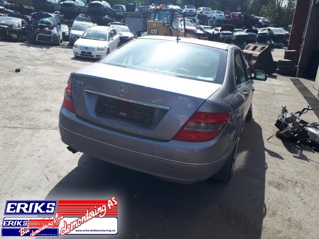 Mercedes C-Klasse 2007-2011 (Fase 1) (W204) (W204), Motorkode: OM646.811, Girkassekode: 722699 07 536316