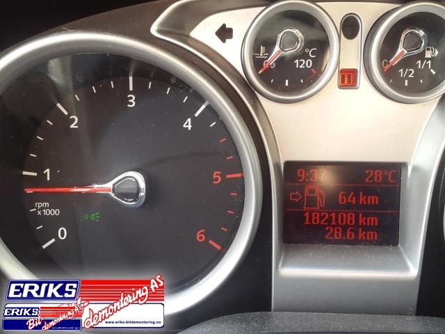 Ford Focus 2008-2010 (Type II, Fase 2) , Motorkode: HHDA, Girkassekode: CMTX75 - MTX75