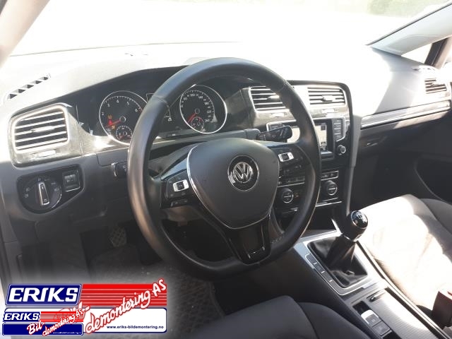 VW Golf VII 2012-2017 (Fase 1) , Motorkode: CJZA, Girkassekode: MYF