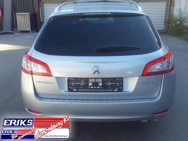 Peugeot 508 2011-2014 (Type I, Fase 1) , Motorkode: RHH, Girkassekode: 96 761 447 80