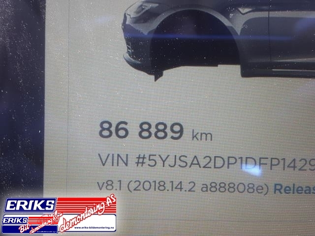 Tesla Model S 2013-2016 (Fase 1) , Motorkode: L1S, Girkassekode: 