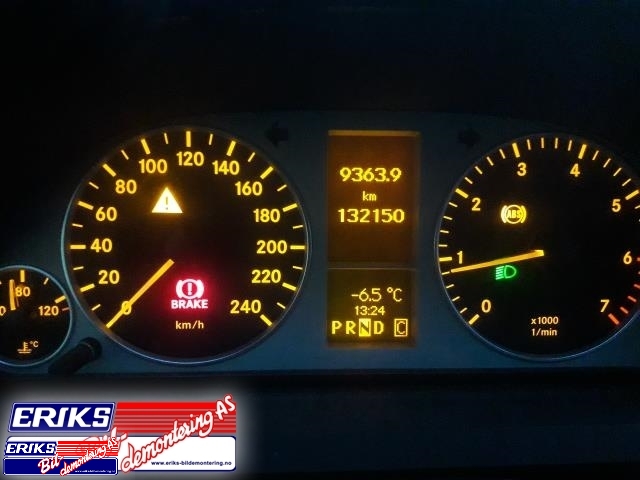 Mercedes B-Klasse 2008-2011 (Fase 2) (W245) (W245), Motorkode: 266920, Girkassekode: 722801 00