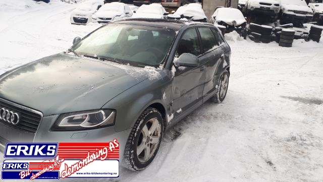 Audi A3 2009-2012 (Type II, Fase 2) , Motorkode: CDAA, Girkassekode: LSS
